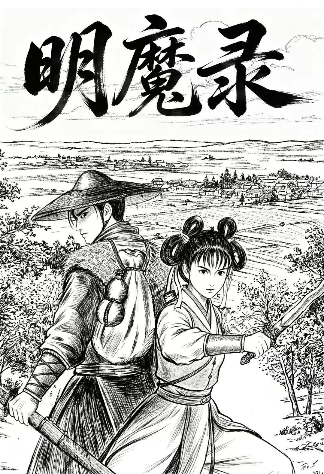 明魔录 漫画封面