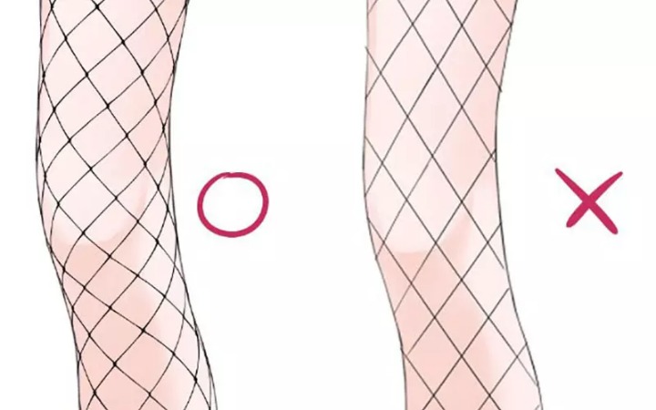 肉感爆棚的网袜是怎么画的？ 看画师用错位技巧还原真实织物张力
