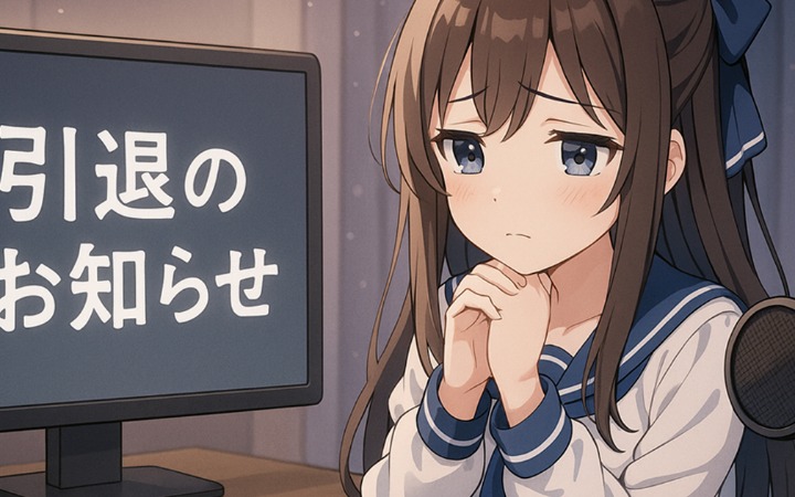 虚拟与现实的命运交错 VTuber引退后的「秒速五公分」式重逢