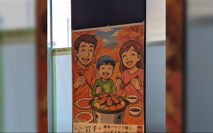 生成式AI海报引争议 日本岩手县秋祭宣传图遭批