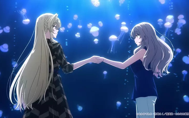 百合动漫为何偏爱水族馆？氛围感拉满的经典场景