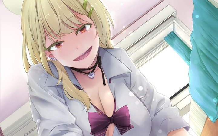 《隔壁的辣妹为了让我迷上她，实在太拼了》开始连载