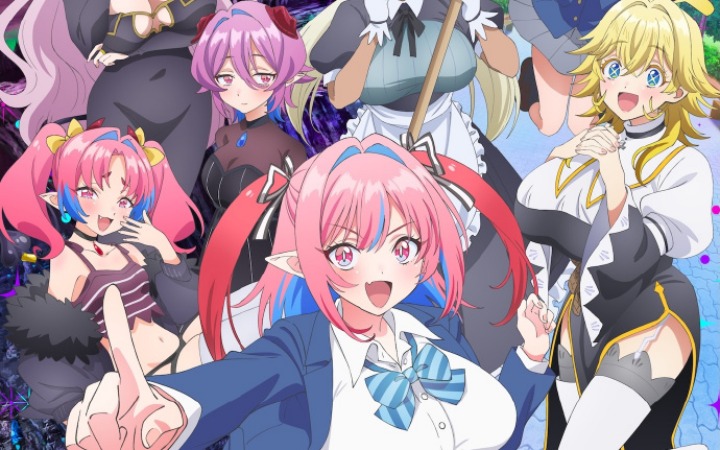 《迦楠大人的白给是恶魔级》主视觉图公开