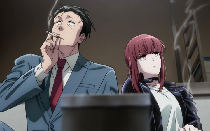 社畜治愈系《躲在超市后门抽烟的两人》动画定档2026年7月