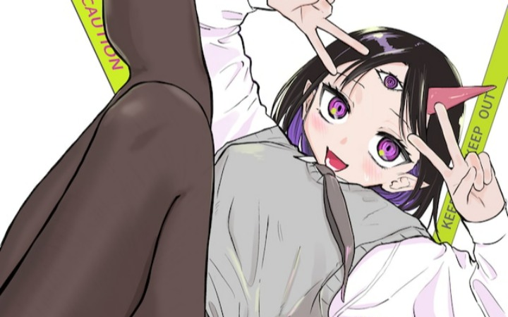 校园喜剧漫画《邪目同学是邪神》开始连载