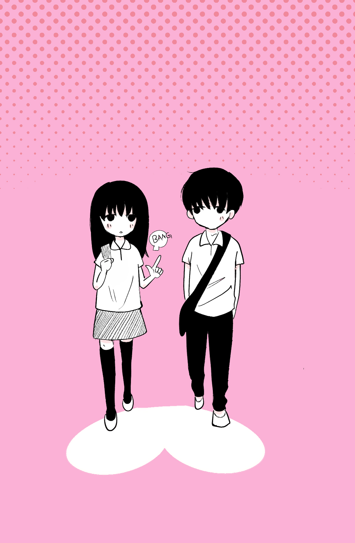 下垂眼 漫画封面