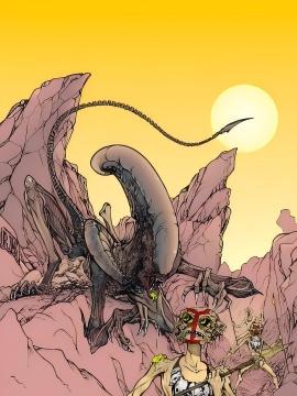 异形：恩将仇报 漫画封面